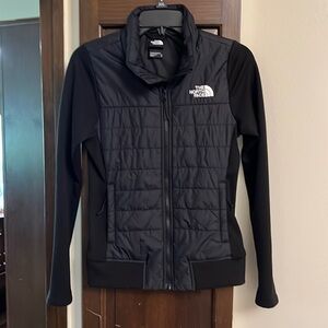 The North Face black coat